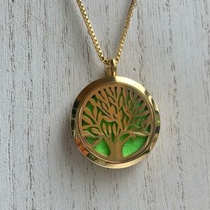 Aromatherapy Diffuser Locket Necklace